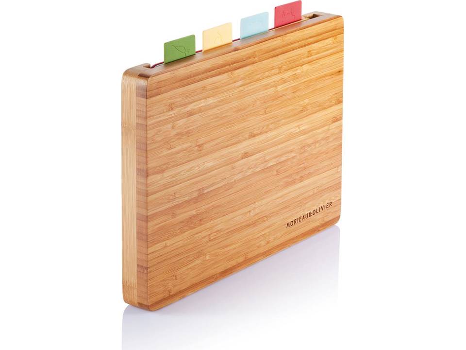 Cutting board with 4pcs hygienic boards 6