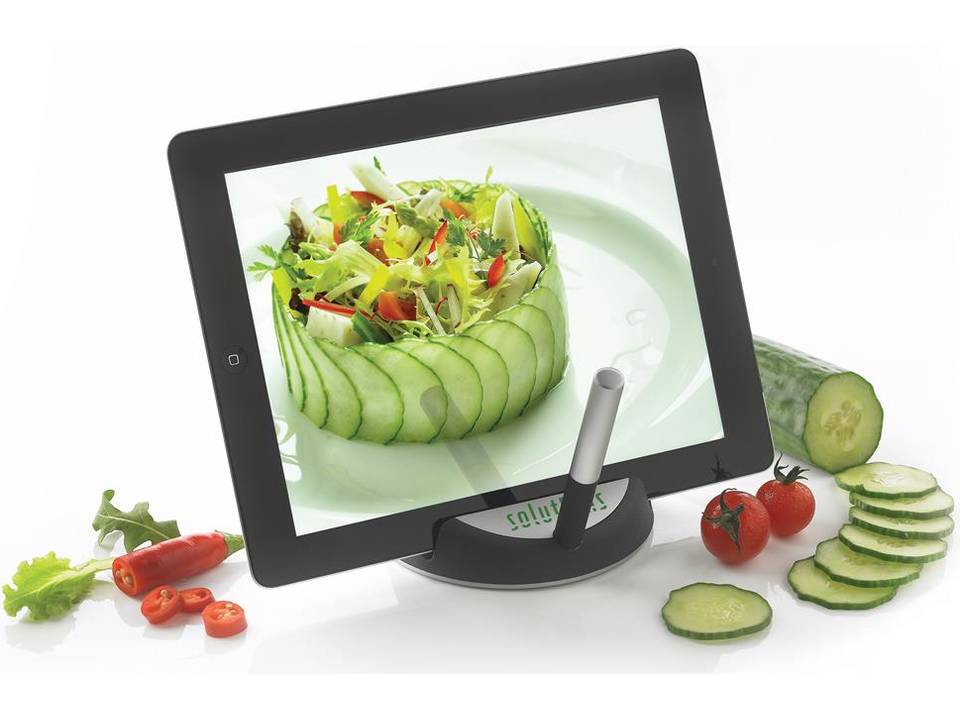 Chef tablet stand with touchpen 3