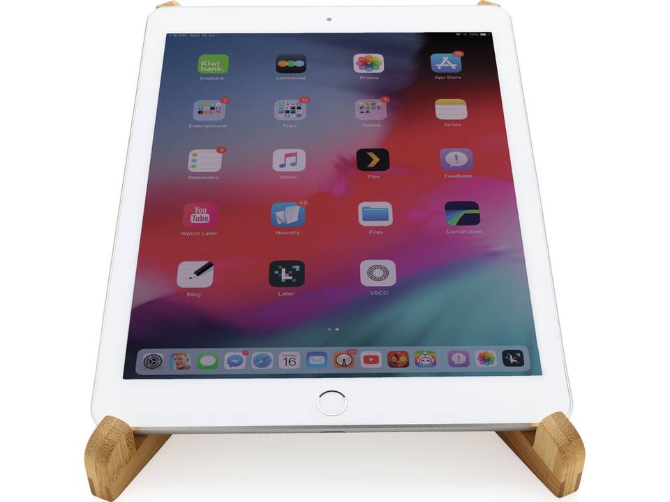 Bamboo portable laptop stand 5