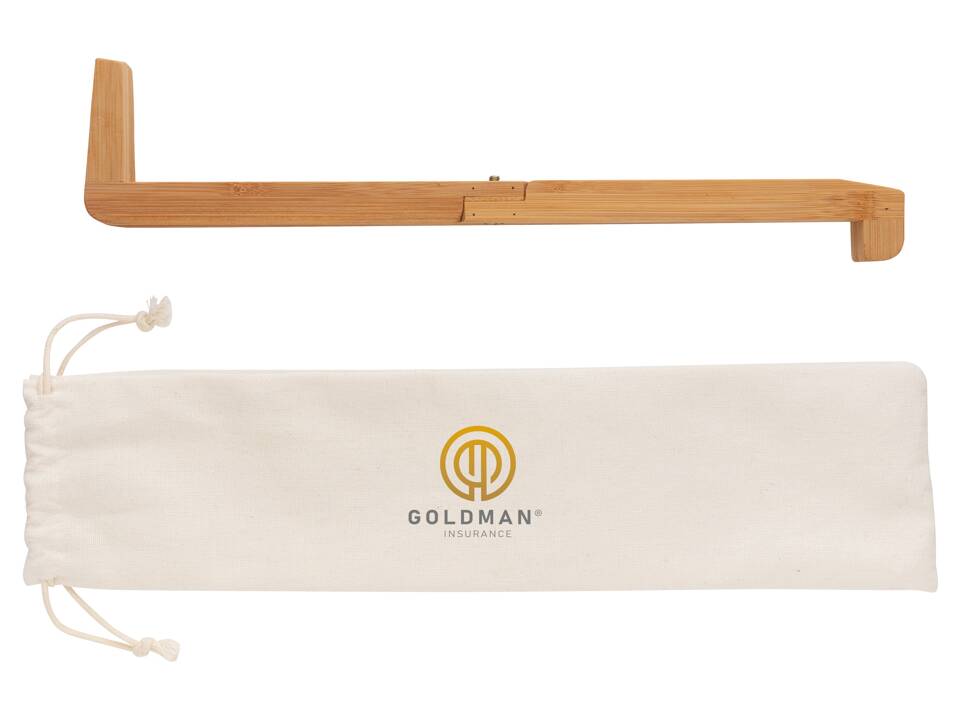 Bamboo portable laptop stand 7