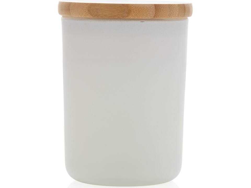 Ukiyo deluxe scented candle with bamboo lid 16