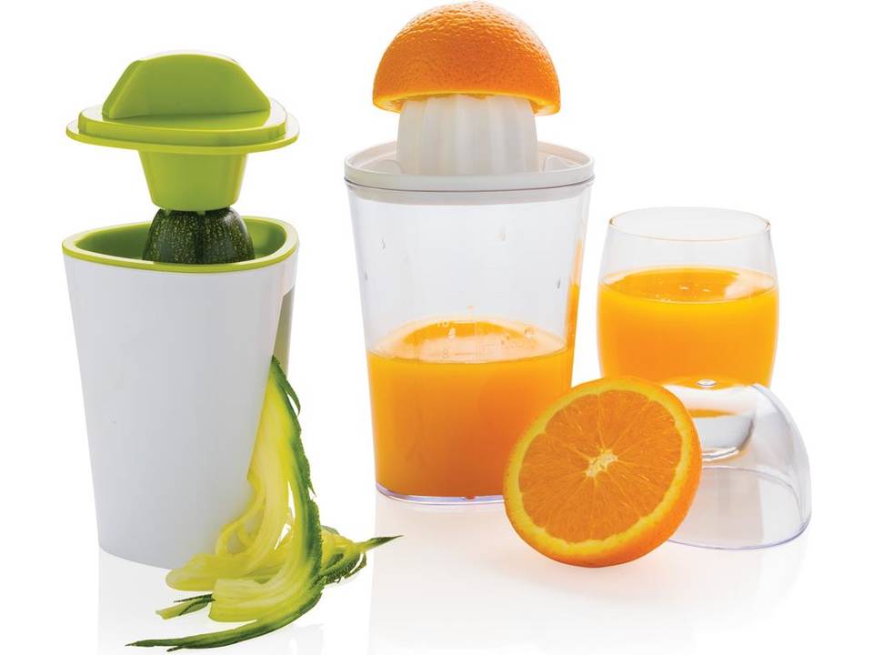 2-in-1 spiral slicer and juicer 8