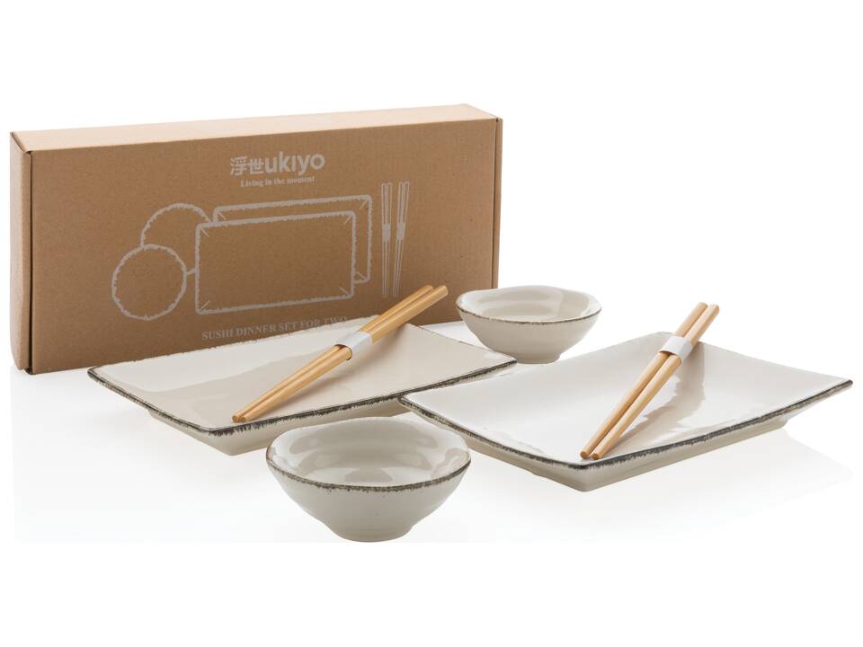 Ukiyo sushi dinner set for two 7