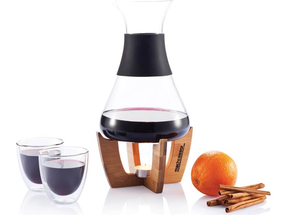 Glu mulled wine set with glasses 1