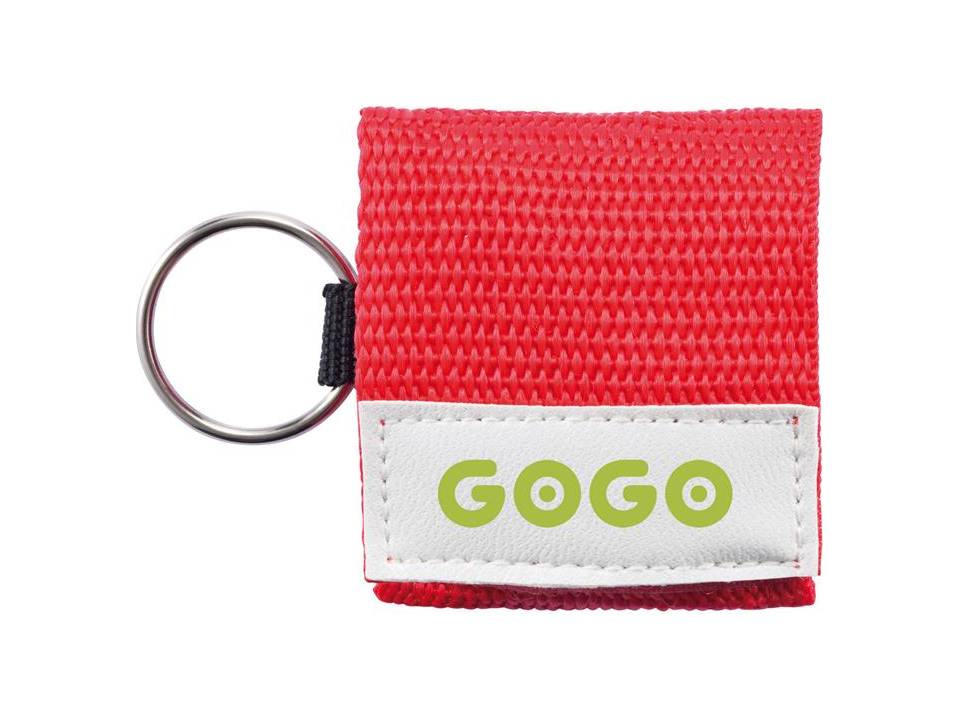 Keychain CPR mask 2
