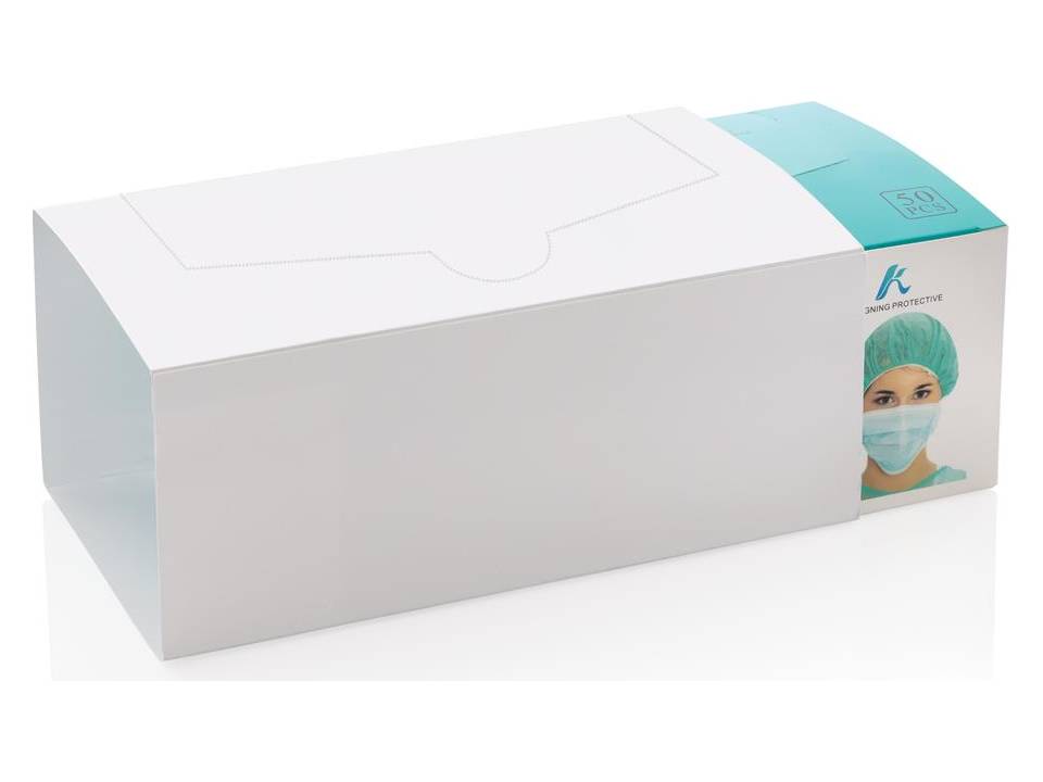 50 PCS. 3-ply disposable mask incl. customized sleeve 4