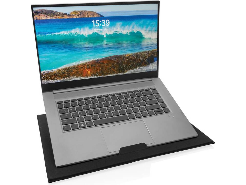 Impact AWARE RPET Foldable desk organizer with laptop stand 2