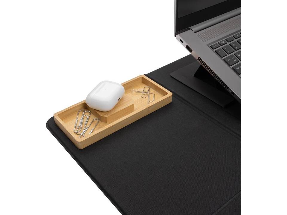 Impact AWARE RPET Foldable desk organizer with laptop stand 5