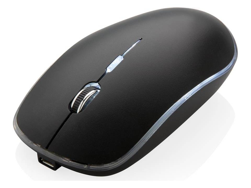 Light up logo wireless mouse 2