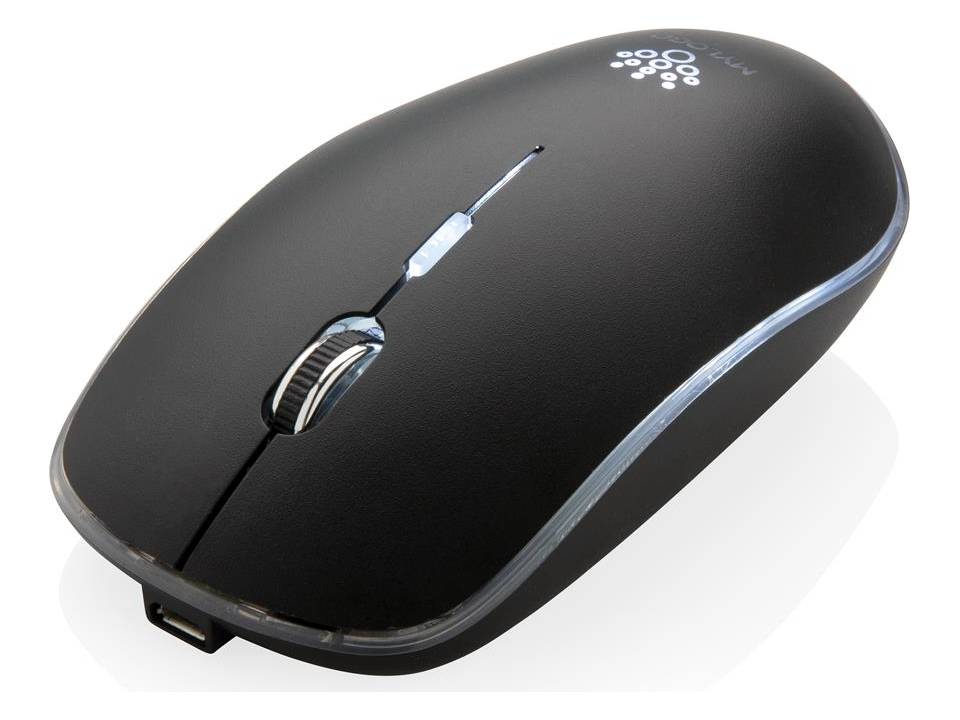 Light up logo wireless mouse 3