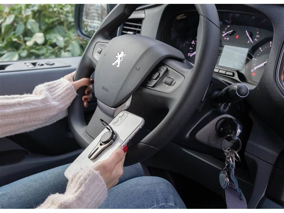 Car air vent phone holder with ring 6