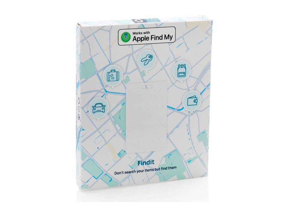 Findcard RCS recycled plastic item finder card 14