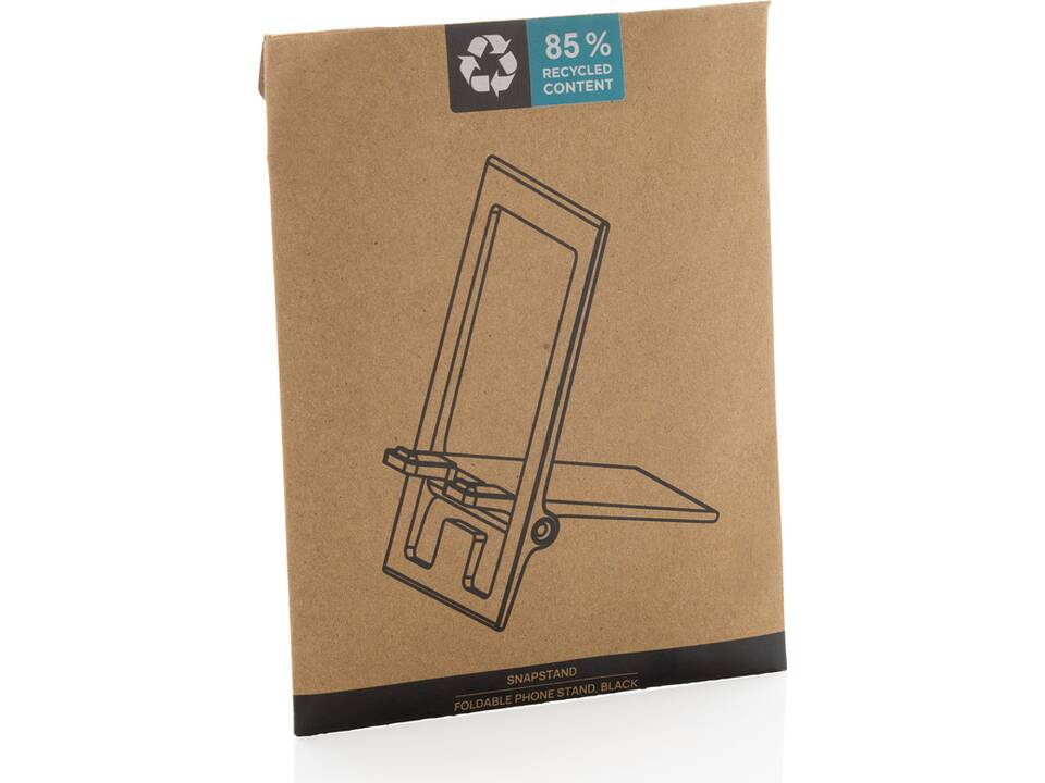 SnapStand RCS recycled plastic foldable phone stand 17