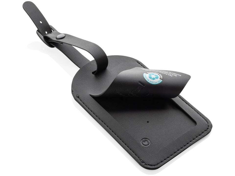 Globetrack RCSrPolyester luggage tag with worldwide locating 2