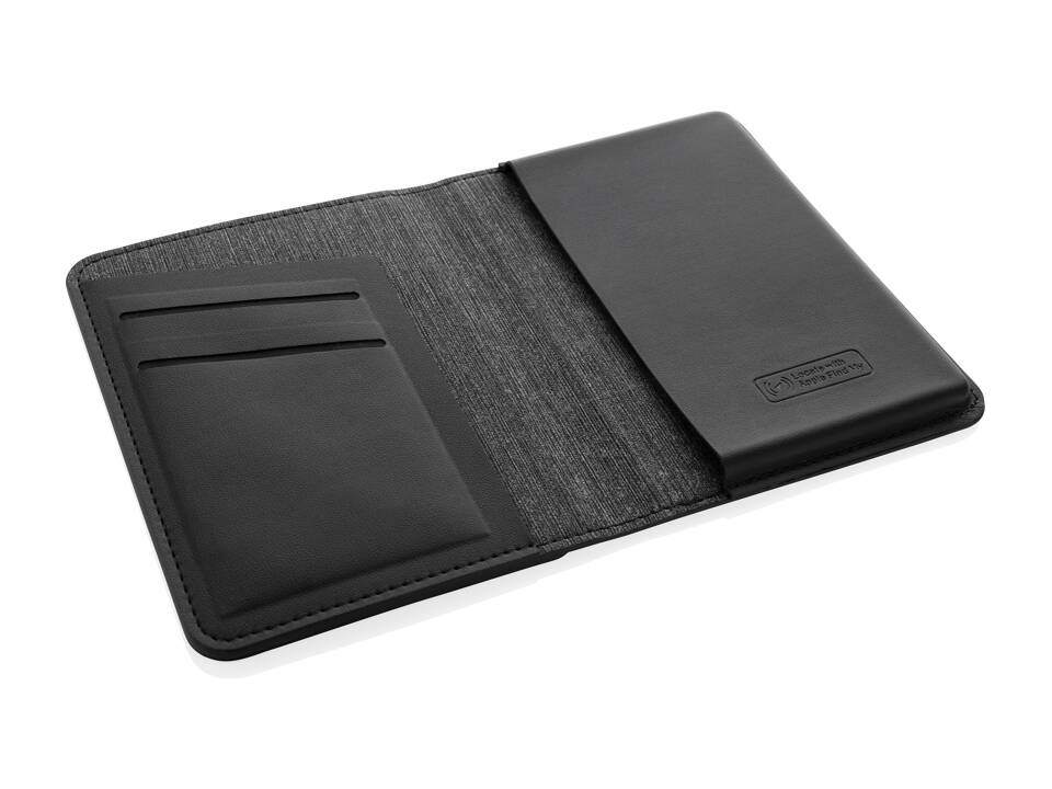 Trackmate RCS rpolyester passport holder worldwide locating 1