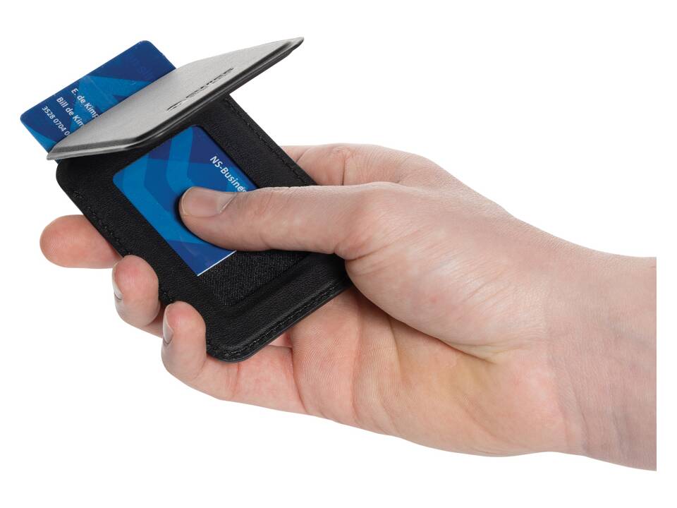 Magstand RCS recycled PU magnetic phone wallet with stand 9