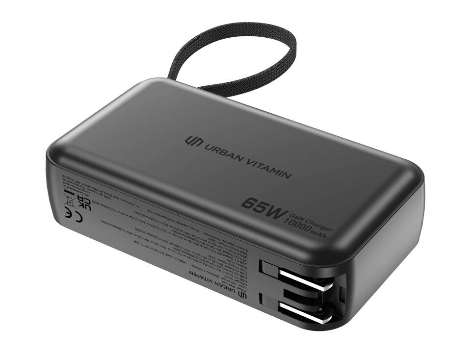 Urban Vitamin Eureka hybrid GANcharger 10000mah powerbank65W 11