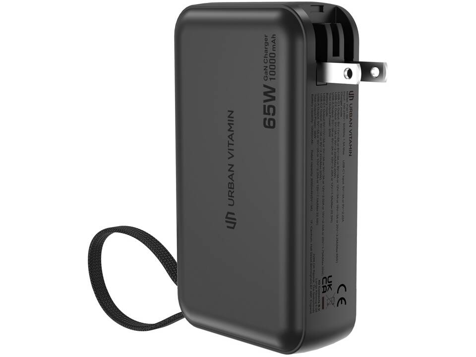 Urban Vitamin Eureka hybrid GANcharger 10000mah powerbank65W 2