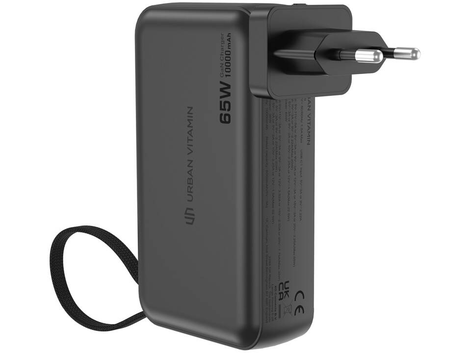 Urban Vitamin Eureka hybrid GANcharger 10000mah powerbank65W 4