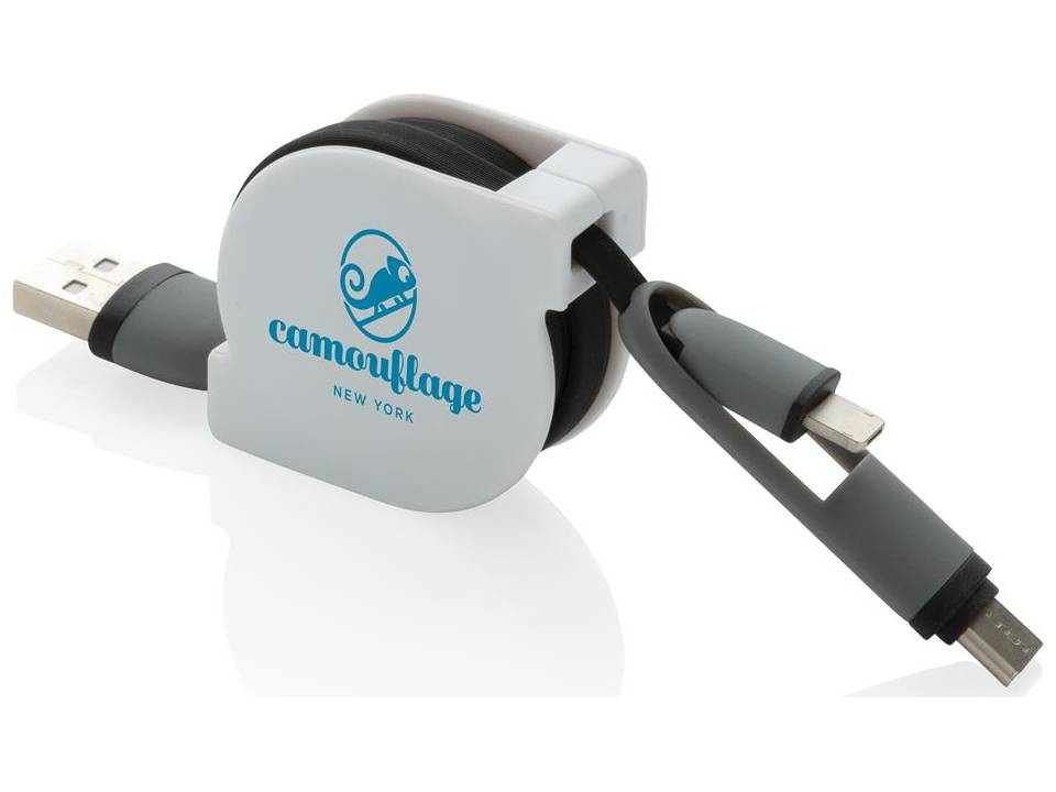 3-in-1 retractable cable 21