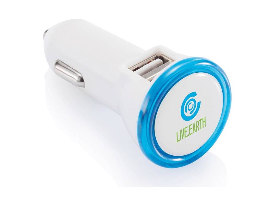 Powerful dual port car charger 4