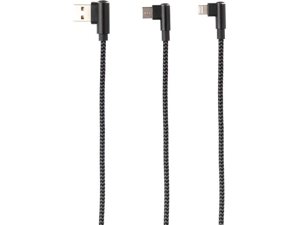Swiss Peak Luxury 3-in-1 Cable 1