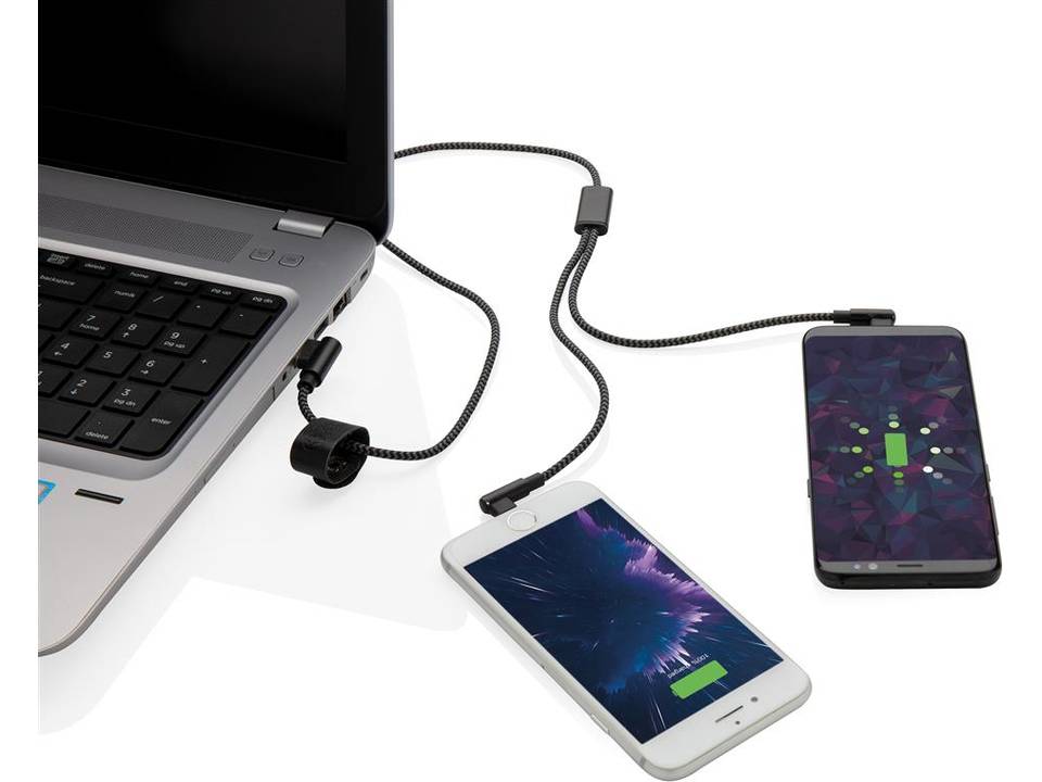 Swiss Peak Luxury 3-in-1 Cable 2