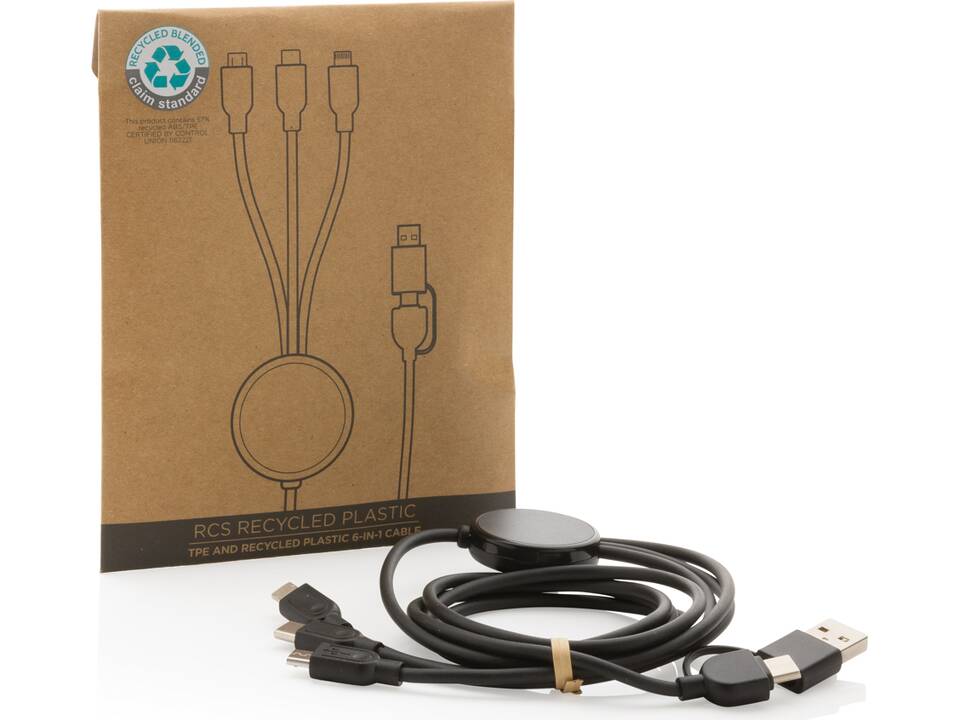 RCS recycled TPE and recycled plastic 6-in-1 cable 5