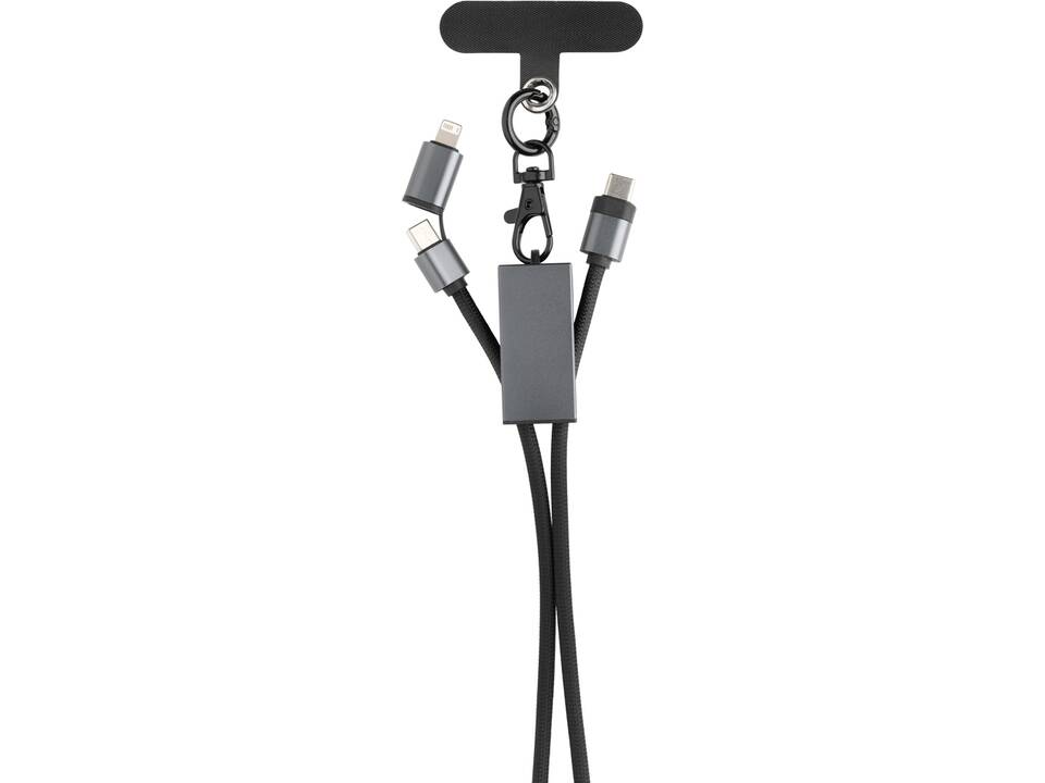 Terra RCS recycled PET phone cord with dual charge cable 1