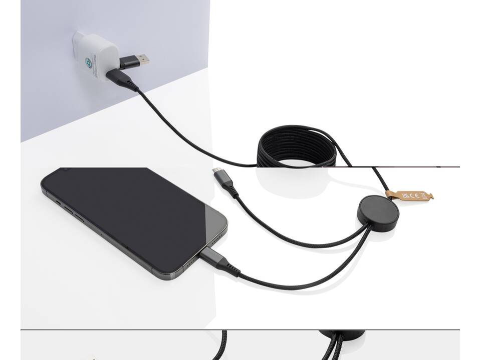 Terra RCS recycled PET 3 meter  4-in-1 cable 3