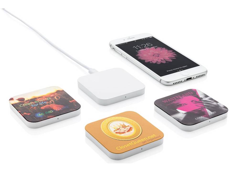 5W Square Wireless Charger 4