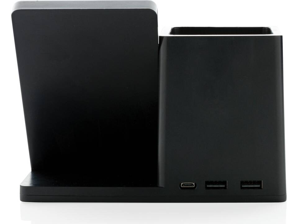 Ontario FSC® & RCS recycled plastic 10W wireless charger 3