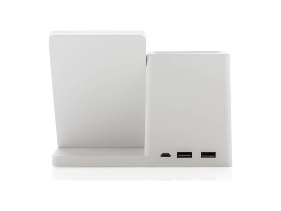 Ontario FSC® & RCS recycled plastic 10W wireless charger 13