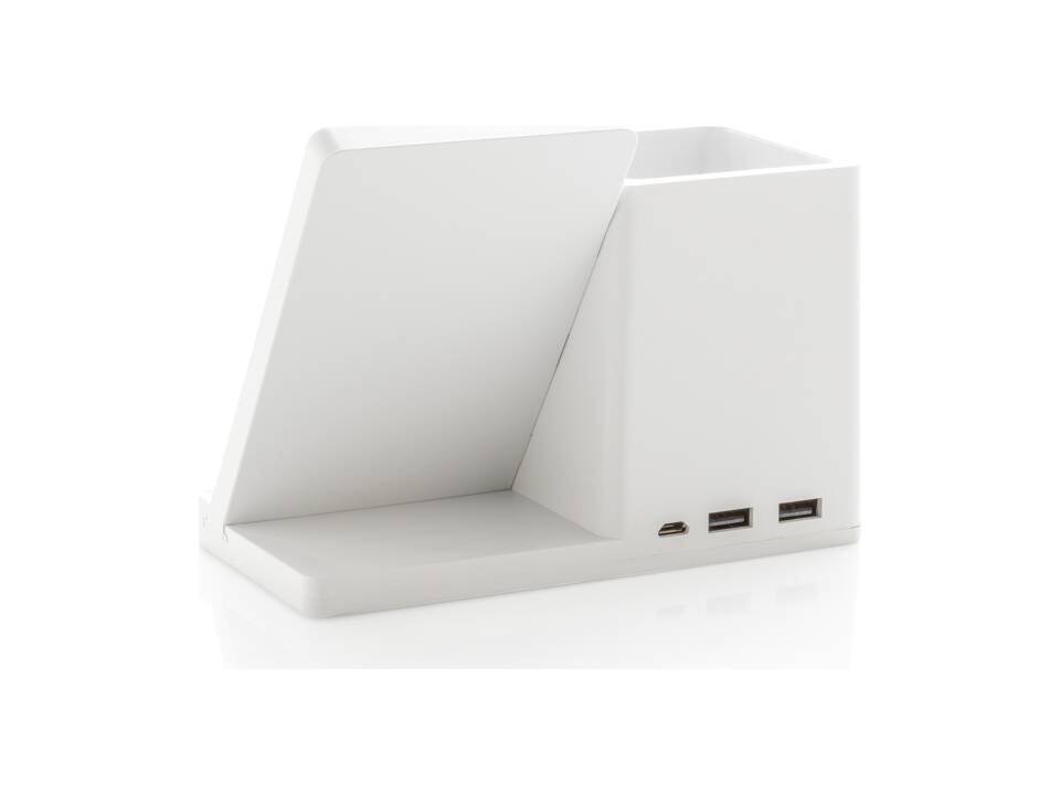 Ontario FSC® & RCS recycled plastic 10W wireless charger 14