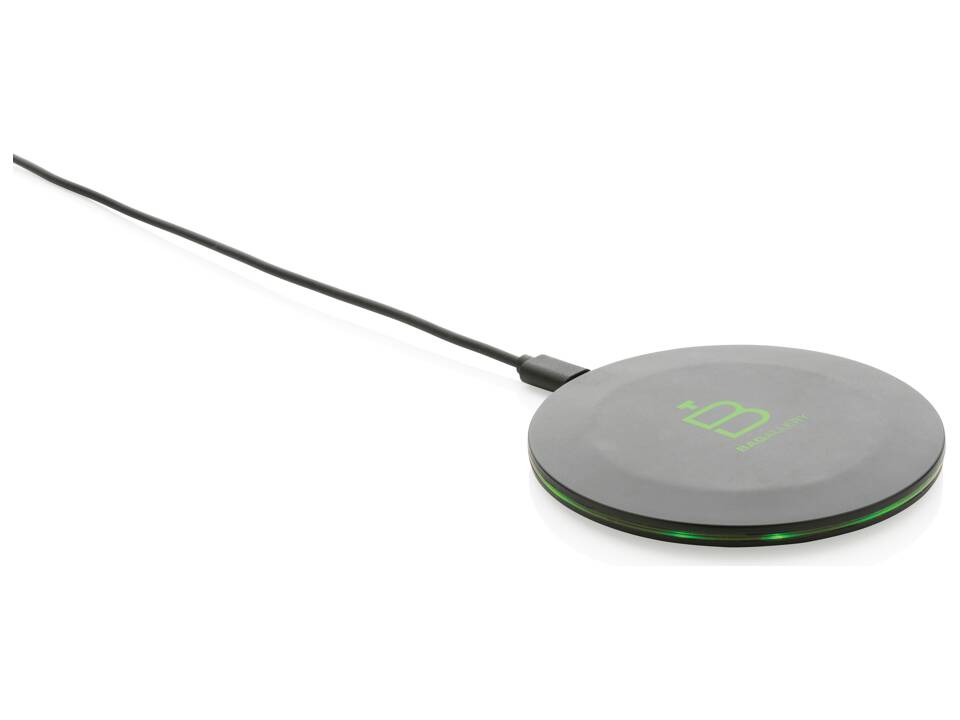 RCS recycled plastic 15W Wireless fast charger 12