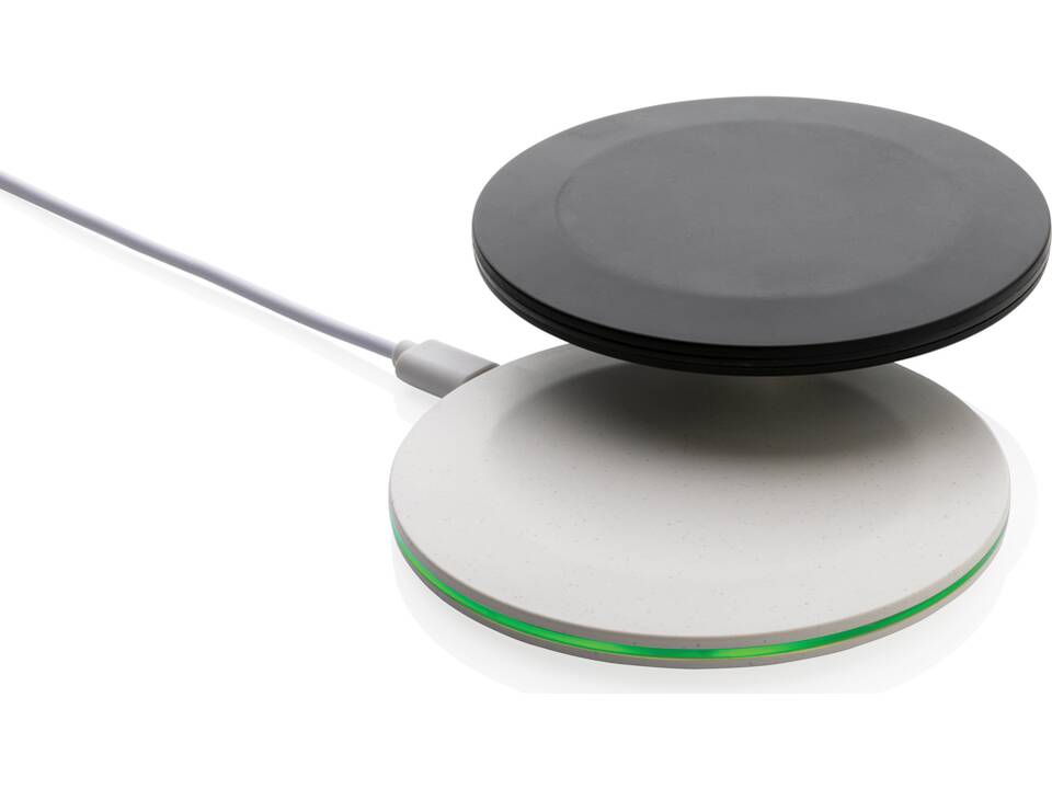 RCS recycled plastic 15W Wireless fast charger 8