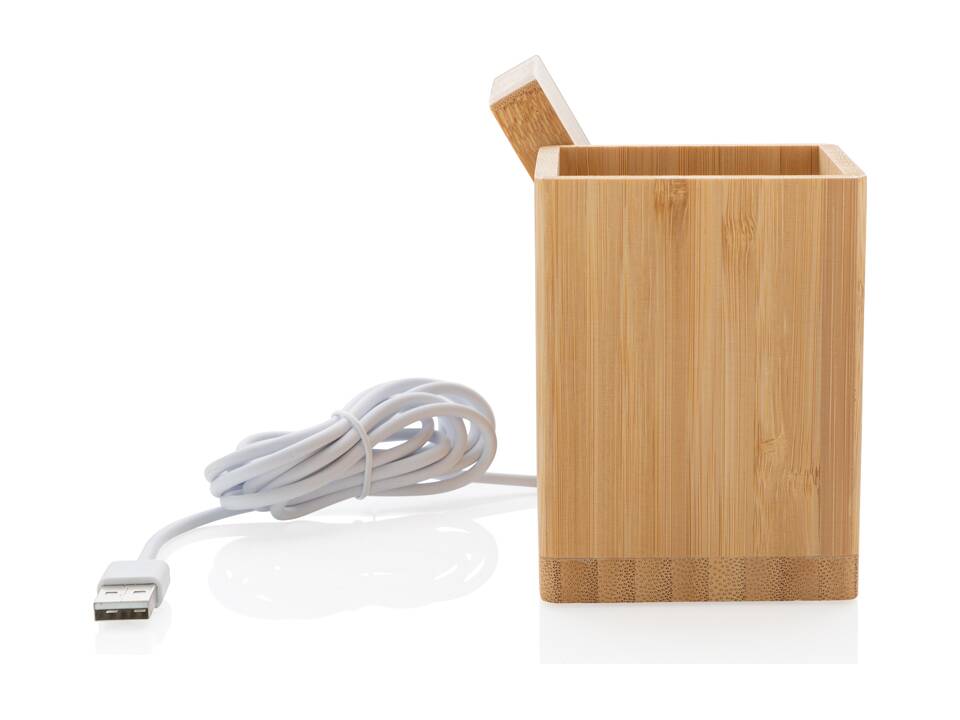 Calgary FSC® bamboo 10W wireless charger 5