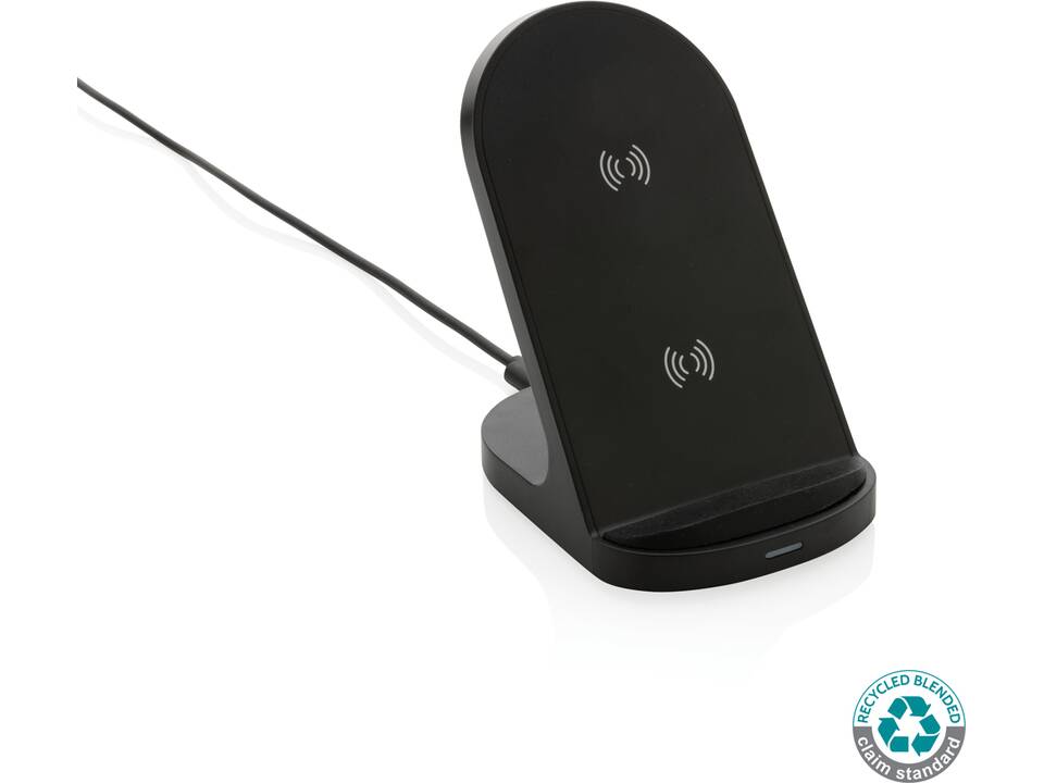 RCS recycled plastic double coil wireless stand 15W 2