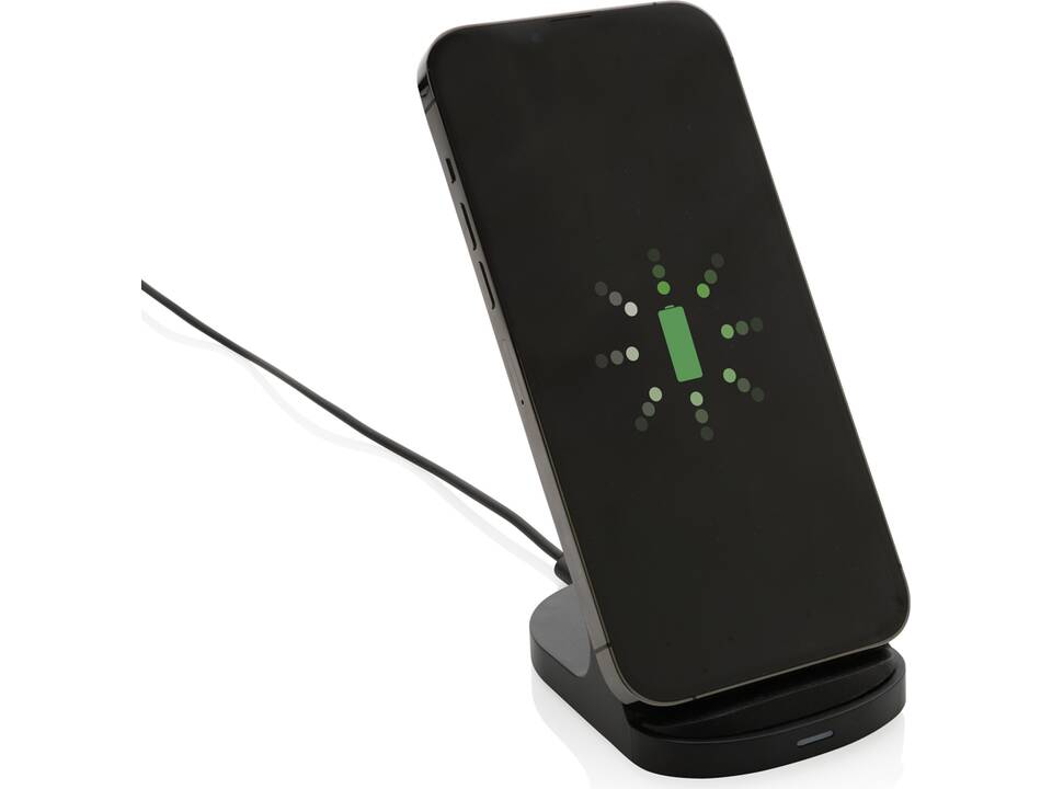 RCS recycled plastic double coil wireless stand 15W 3