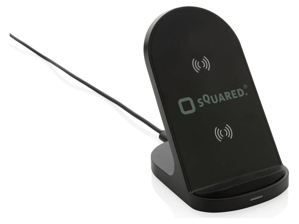 RCS recycled plastic double coil wireless stand 15W 9