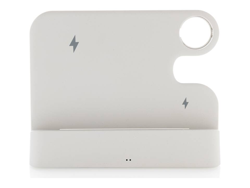 Joltz RCS recycled plastic dual 15W charger with iWatch slot 4