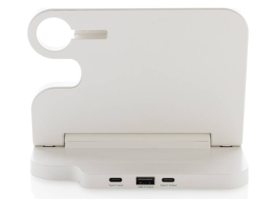 Joltz RCS recycled plastic dual 15W charger with iWatch slot 5