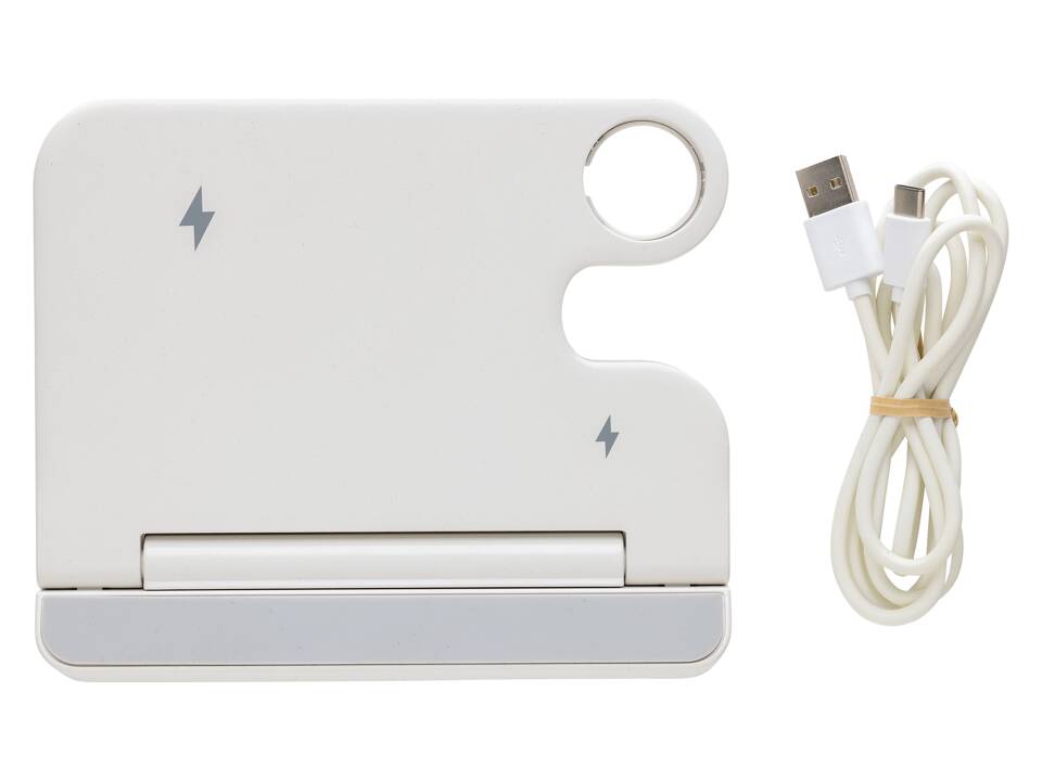 Joltz RCS recycled plastic dual 15W charger with iWatch slot 6