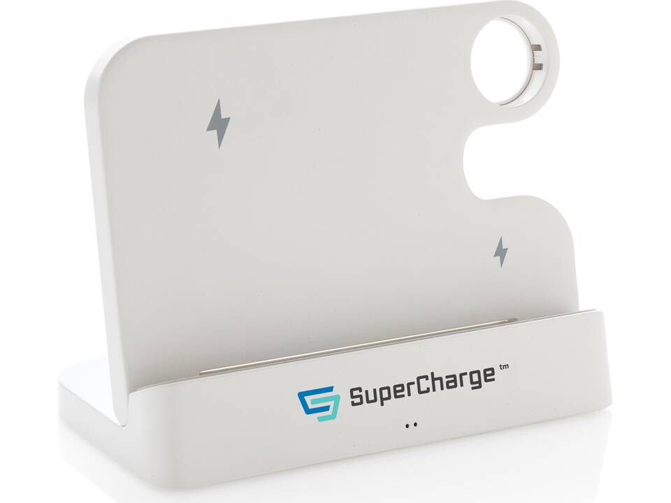 Joltz RCS recycled plastic dual 15W charger with iWatch slot 8