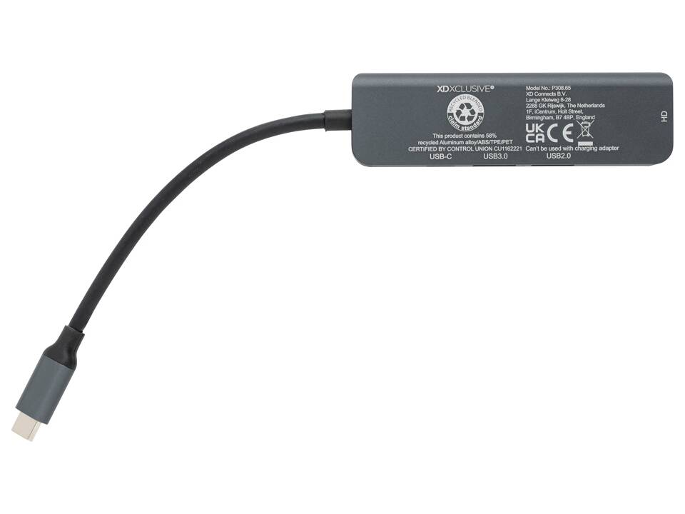 Terra RCS recycled aluminum hub with HDMI input 5