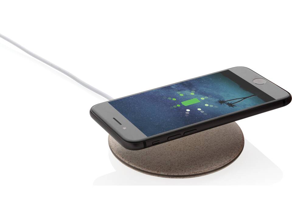 5W Wheat straw wireless charger 2