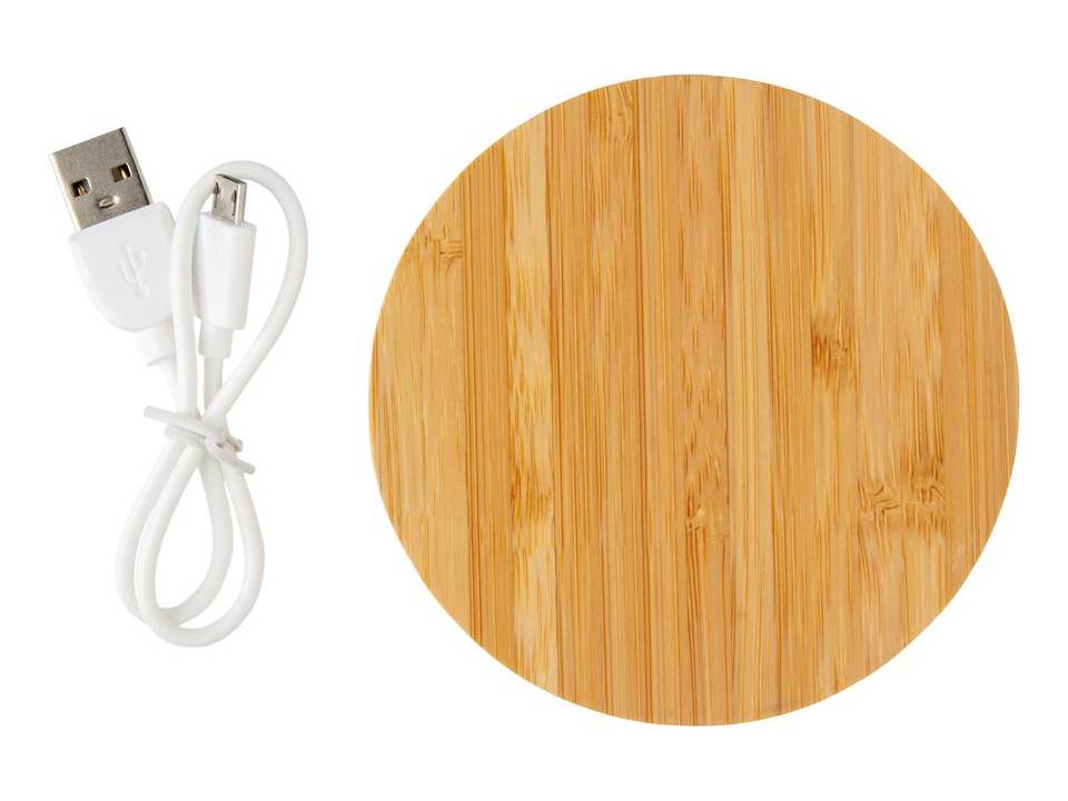 Bamboo 5W Wireless Charger 4