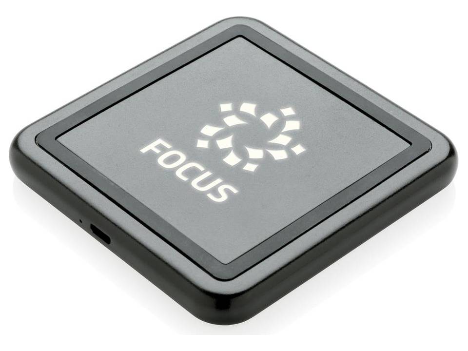 Light up logo 5W wireless charger 4