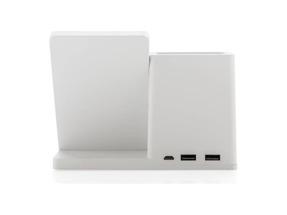Ontario 5W wireless charger with pen holder 2