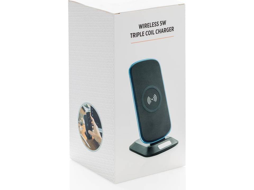 Wireless 5W triple coil charger 2
